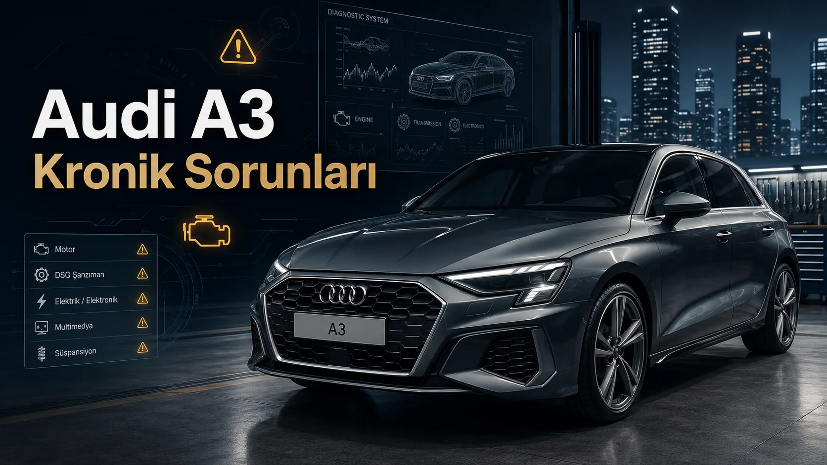 Audi a3 kronik sorunları makale görseli