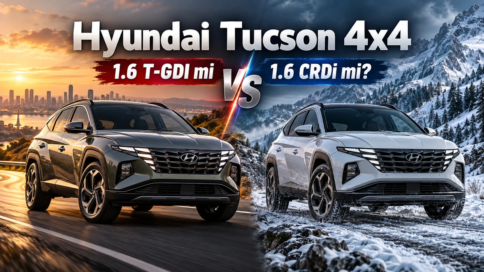 Hyundai Tucson 1.6 Tgdi vs 1.6 Crdi makale görseli