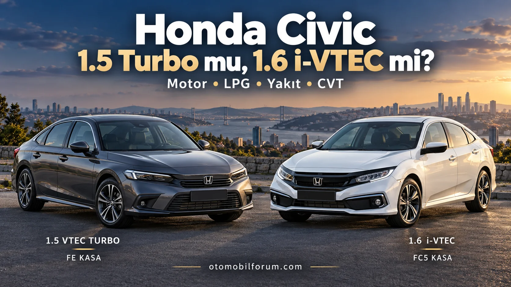 Honda Civic 1.5 Turbo mu, 1.6 i-VTEC mi? Makale görseli.