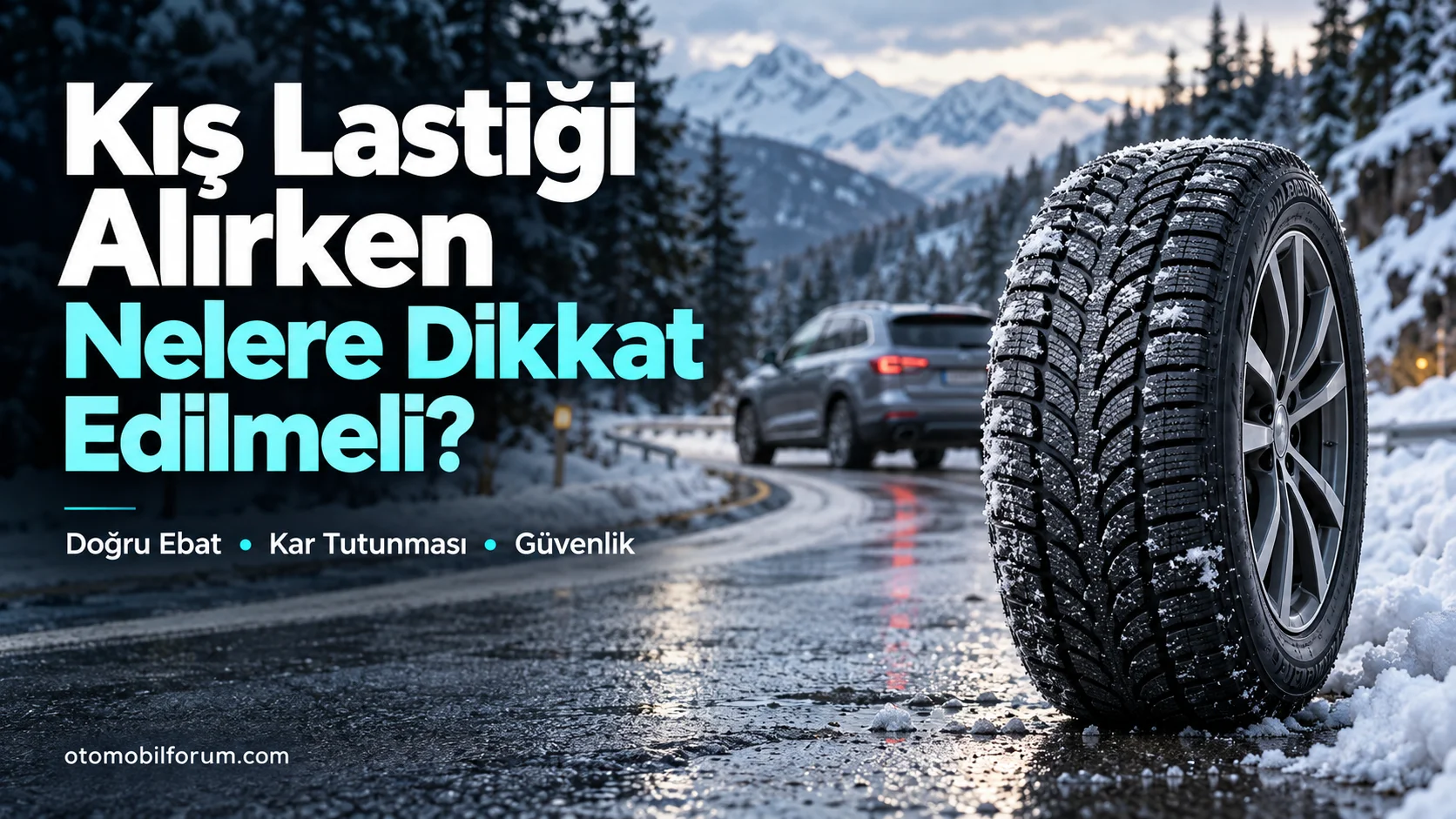 Kış Lastiği Alırken Nelere Dikkat Edilmeli? Makale görseli.